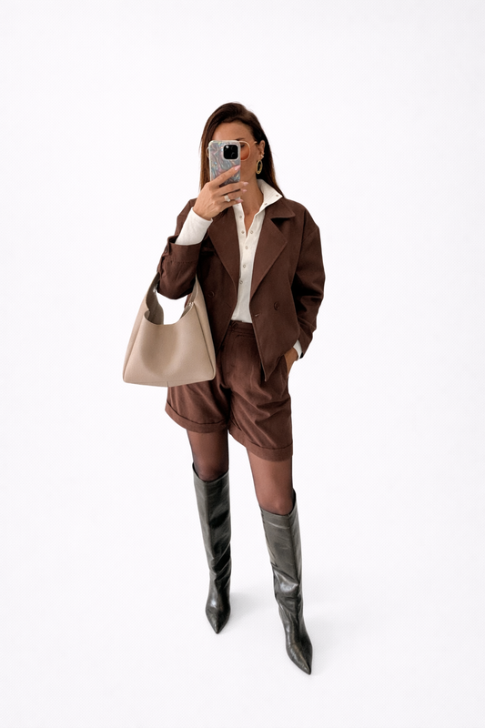 Ensemble effet daim - chocolat