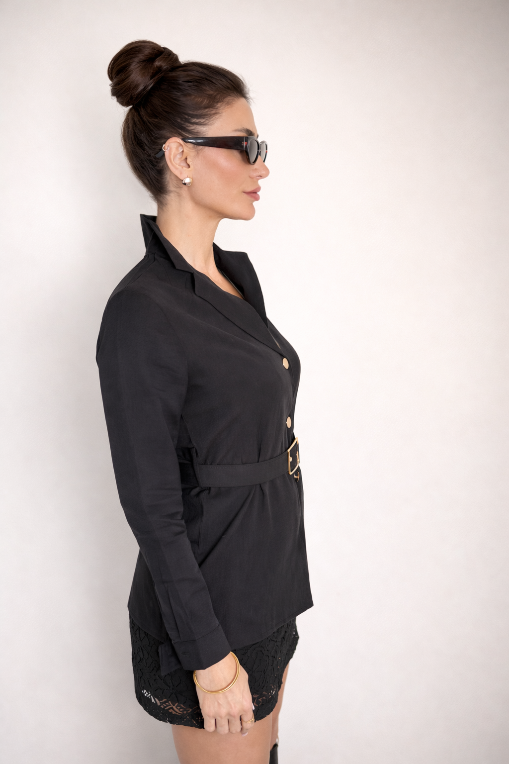 Mini jupe en dentelle